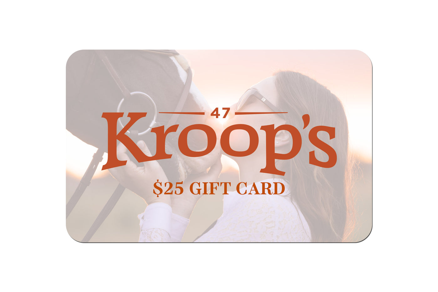 Kroop's E-Gift Card