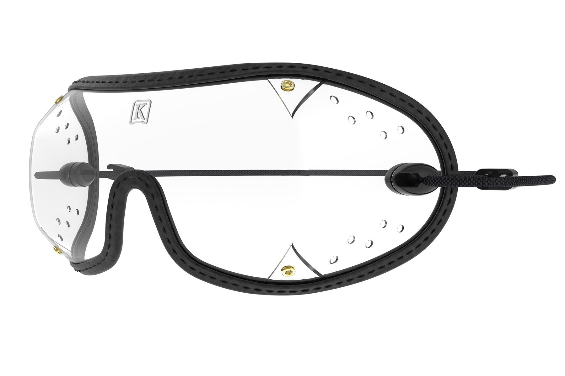 skydiving goggles Kroop's DZ II Goggles Red Frame